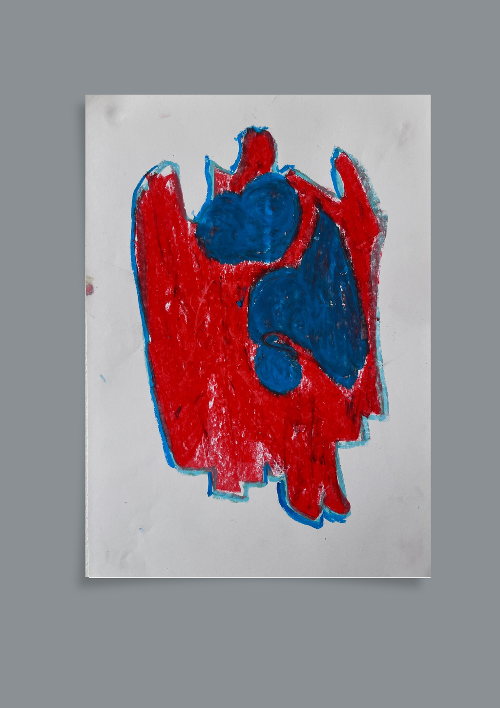 Blau im rot (2024)
