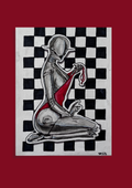 Sorayama Hajime auf Schachbrett (2023)